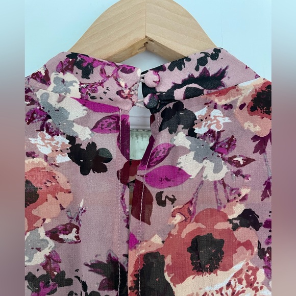 LULU'S In My Dreams Mauve Floral Print Midi Dress - Picture 12 of 14